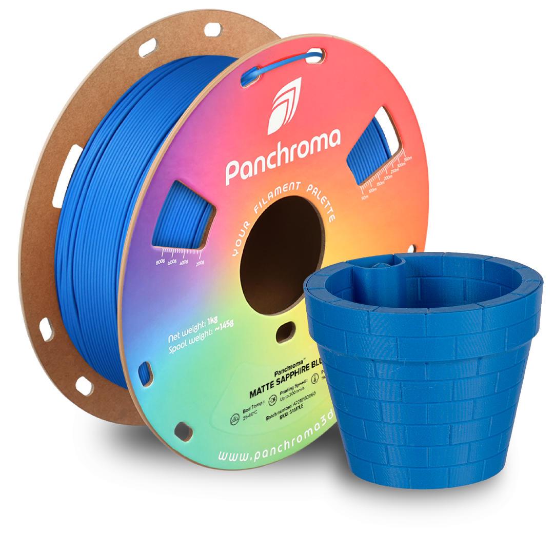 Filament Polymaker Panchroma™ PLA Matte Sapphire Blue